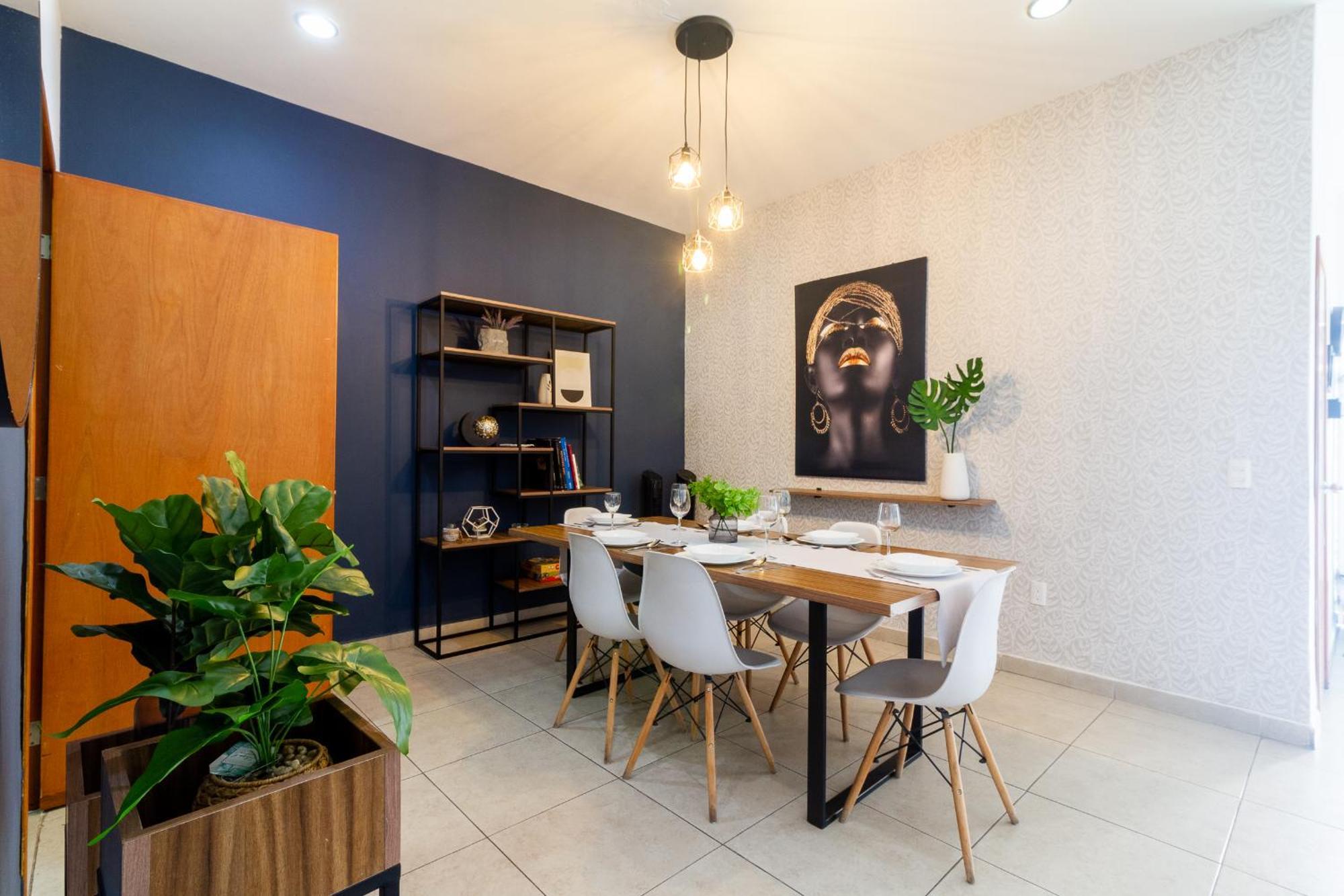 Casa Azul Turquesa Excelente Ubicacion Facturamos Villa Guadalajara Kültér fotó